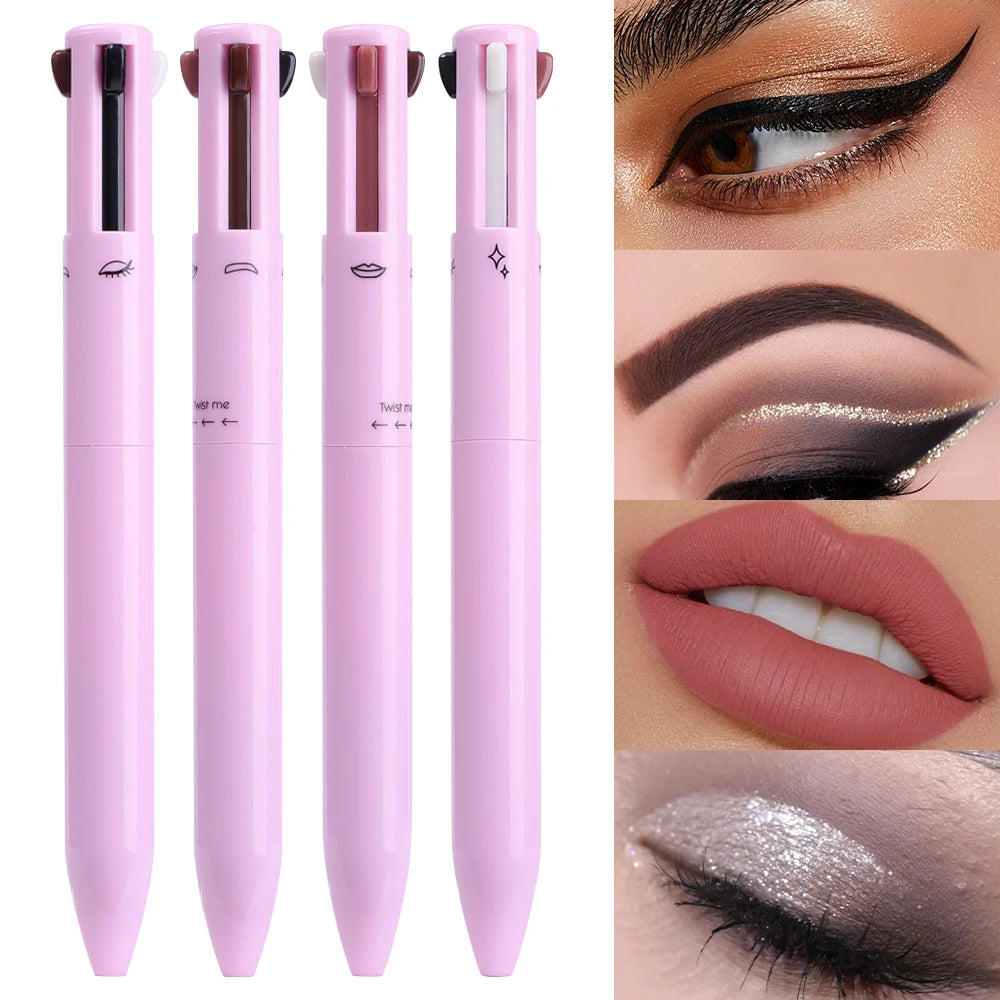 4-in-1 Eyeliner & Makeup Pen - Multi-Effect – Long-Lasting, Waterproof Beauty Tool
