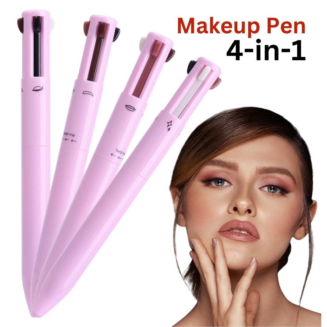 4-in-1 Eyeliner & Makeup Pen - Multi-Effect – Long-Lasting, Waterproof Beauty Tool