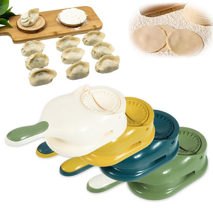 2-in-1 Samosa & Dumpling Maker | DIY Dough Presser – Easy & Labor-Saving