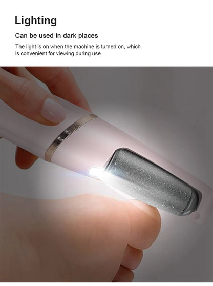 Live in style® Electric Foot File – Professional Pedicure Tool for Smooth, Callus-Free Heels