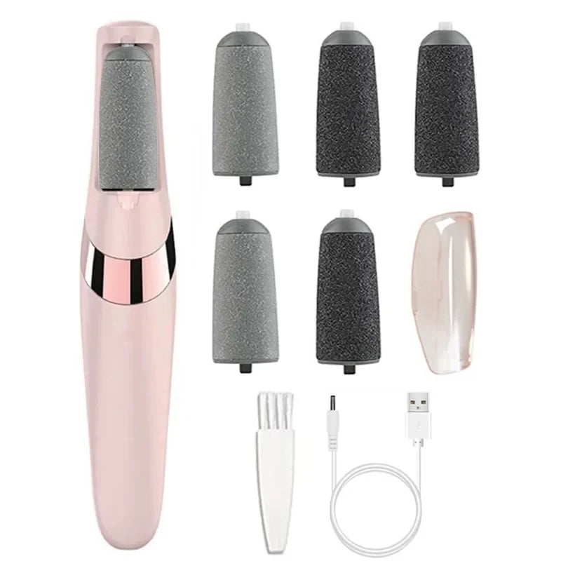 Live in style® Electric Foot File – Professional Pedicure Tool for Smooth, Callus-Free Heels