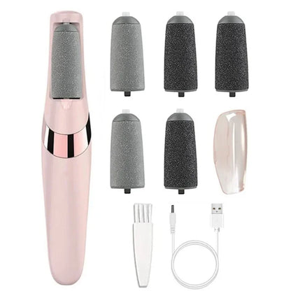 Live in style® Electric Foot File – Professional Pedicure Tool for Smooth, Callus-Free Heels