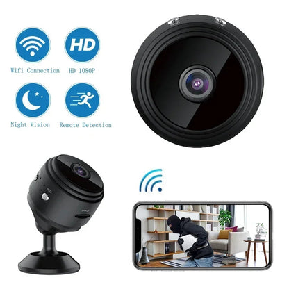 9 Mini WiFi Camera | 1080P HD Wireless Security Cam with Night Vision & Motion Detection