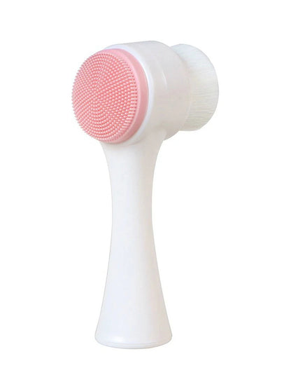Live in style® Double-Sided Soft Silicone Facial Cleansing Brush