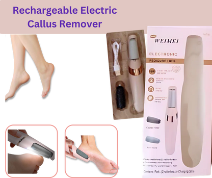 Live in style® Electric Foot File – Professional Pedicure Tool for Smooth, Callus-Free Heels