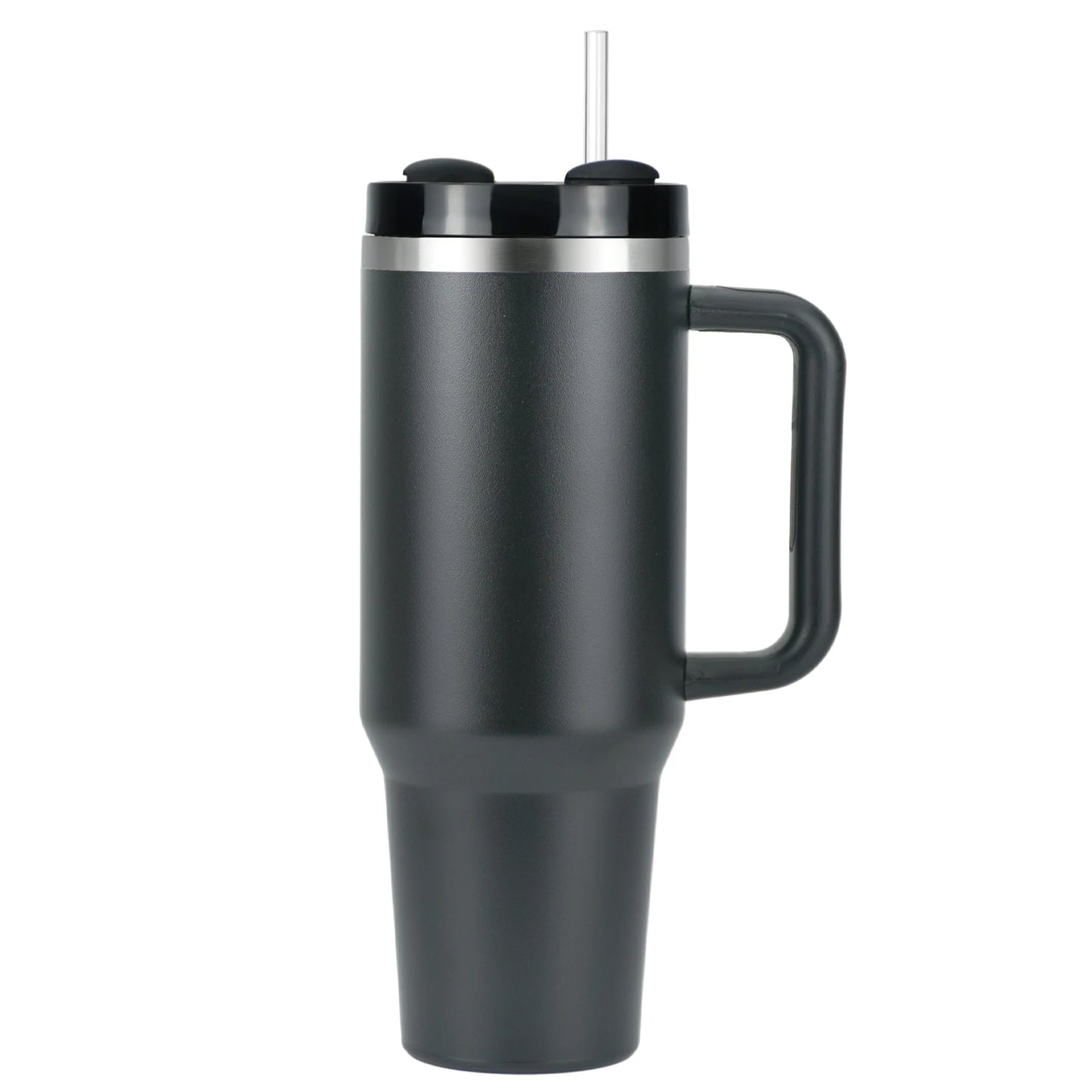 1200ml/40OZ Stainless Steel Thermal Tumbler – Large Capacity, Insulated Flask with Handle – Perfect New Year Gift