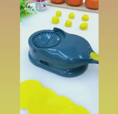 2-in-1 Samosa & Dumpling Maker | DIY Dough Presser – Easy & Labor-Saving