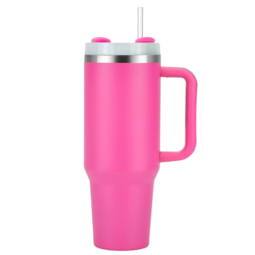 1200ml/40OZ Stainless Steel Thermal Tumbler – Large Capacity, Insulated Flask with Handle – Perfect New Year Gift