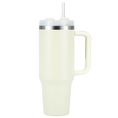 1200ml/40OZ Stainless Steel Thermal Tumbler – Large Capacity, Insulated Flask with Handle – Perfect New Year Gift